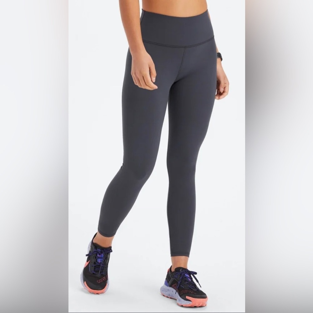2/$99 Fabletics Define Powerhold High-Waisted Leggings Pewter Dark Grey